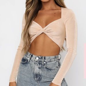 White Fox Boutique - Long Sleeve Crop